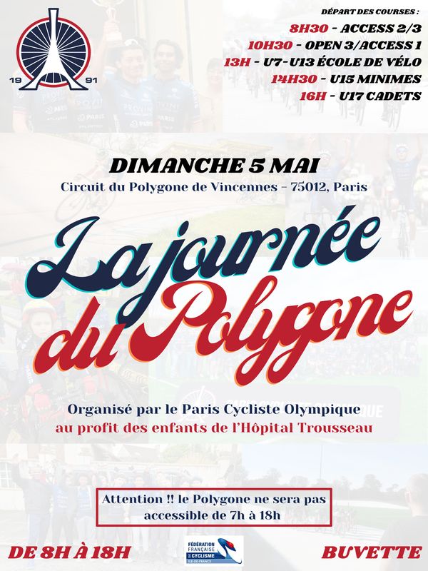 Affiche de l'épreuve